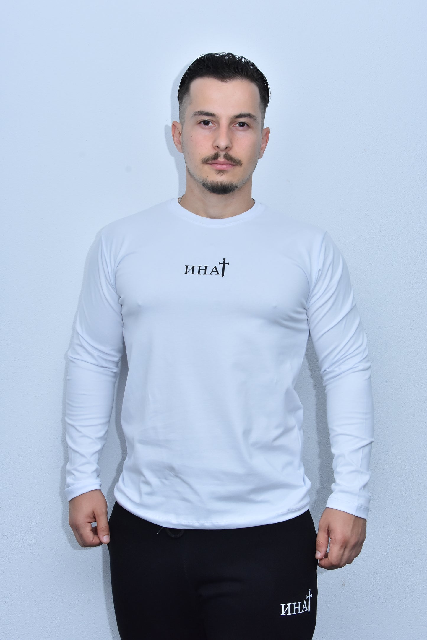 Инат Мајица Дугих Рукава - М2 - Бела