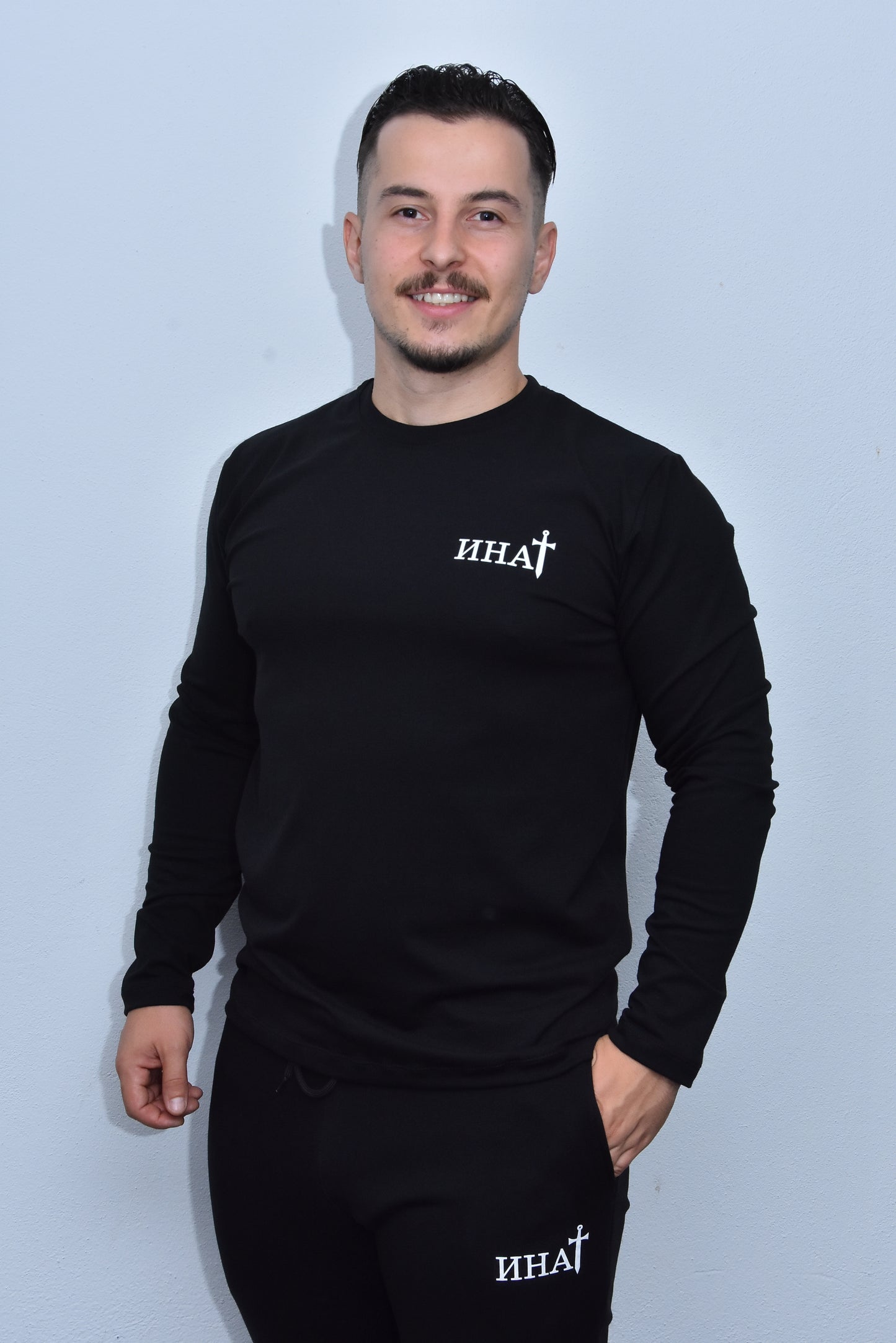 Инат Мајица Дугих Рукава - М3 - Црна