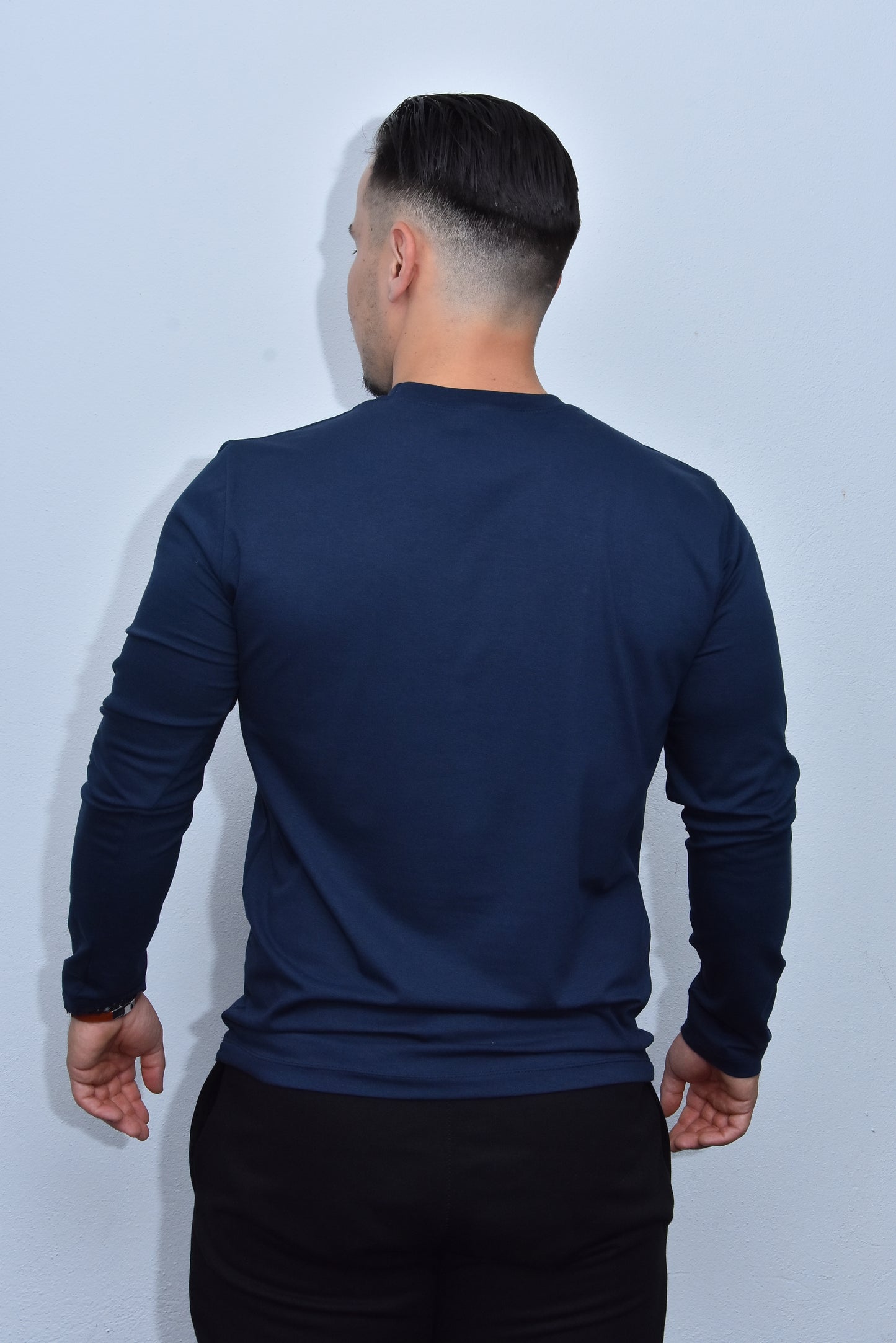 Инат Мајица Дугих Рукава - М3 - Морнарско плава