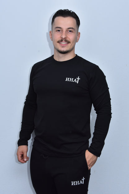 Инат Мајица Дугих Рукава - М3 - Црна